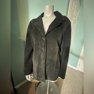 DANIER 100% Suede Button Jacket